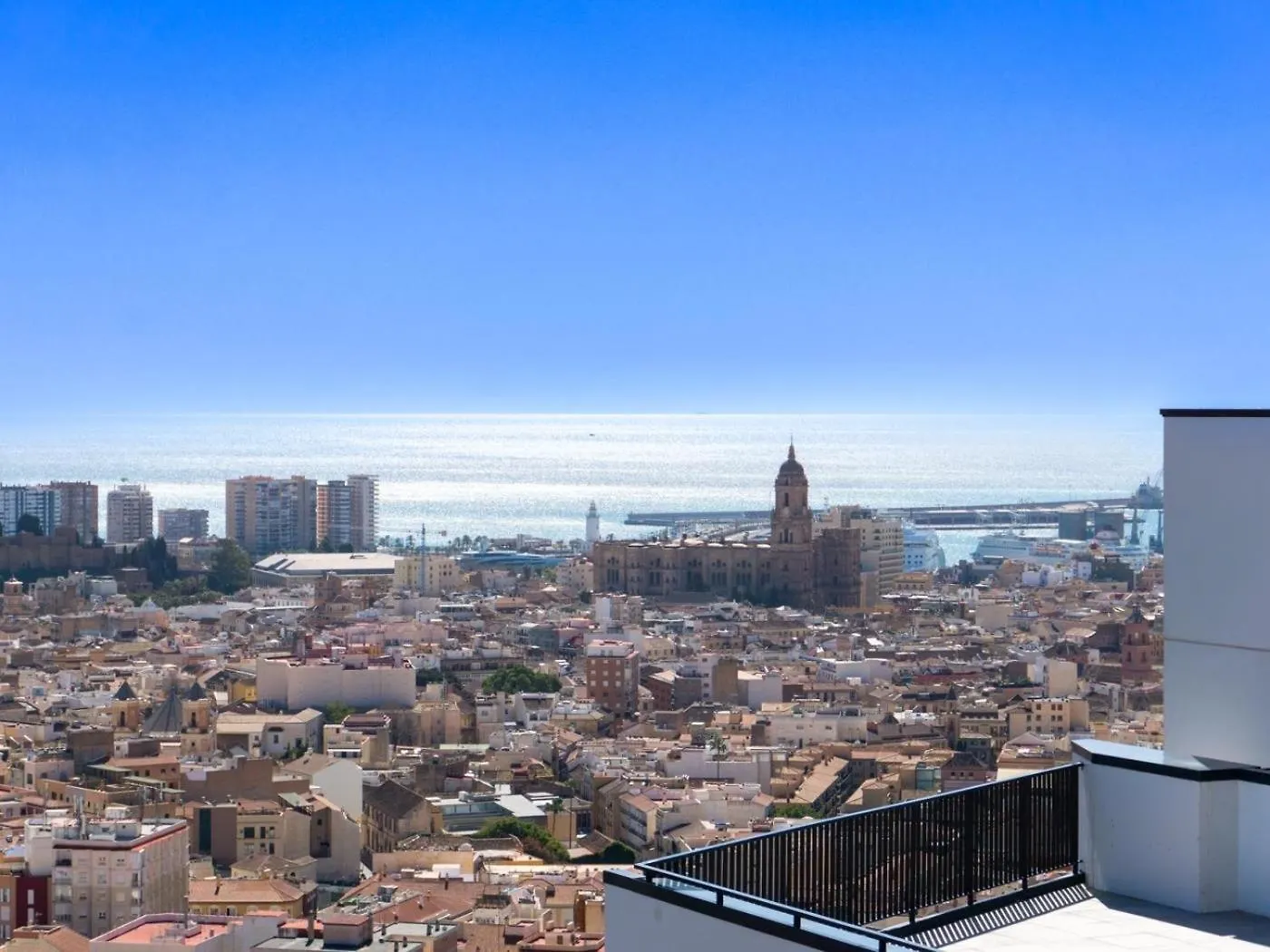Lujo En Malaga,Apartamento Con Vistas Espectaculares