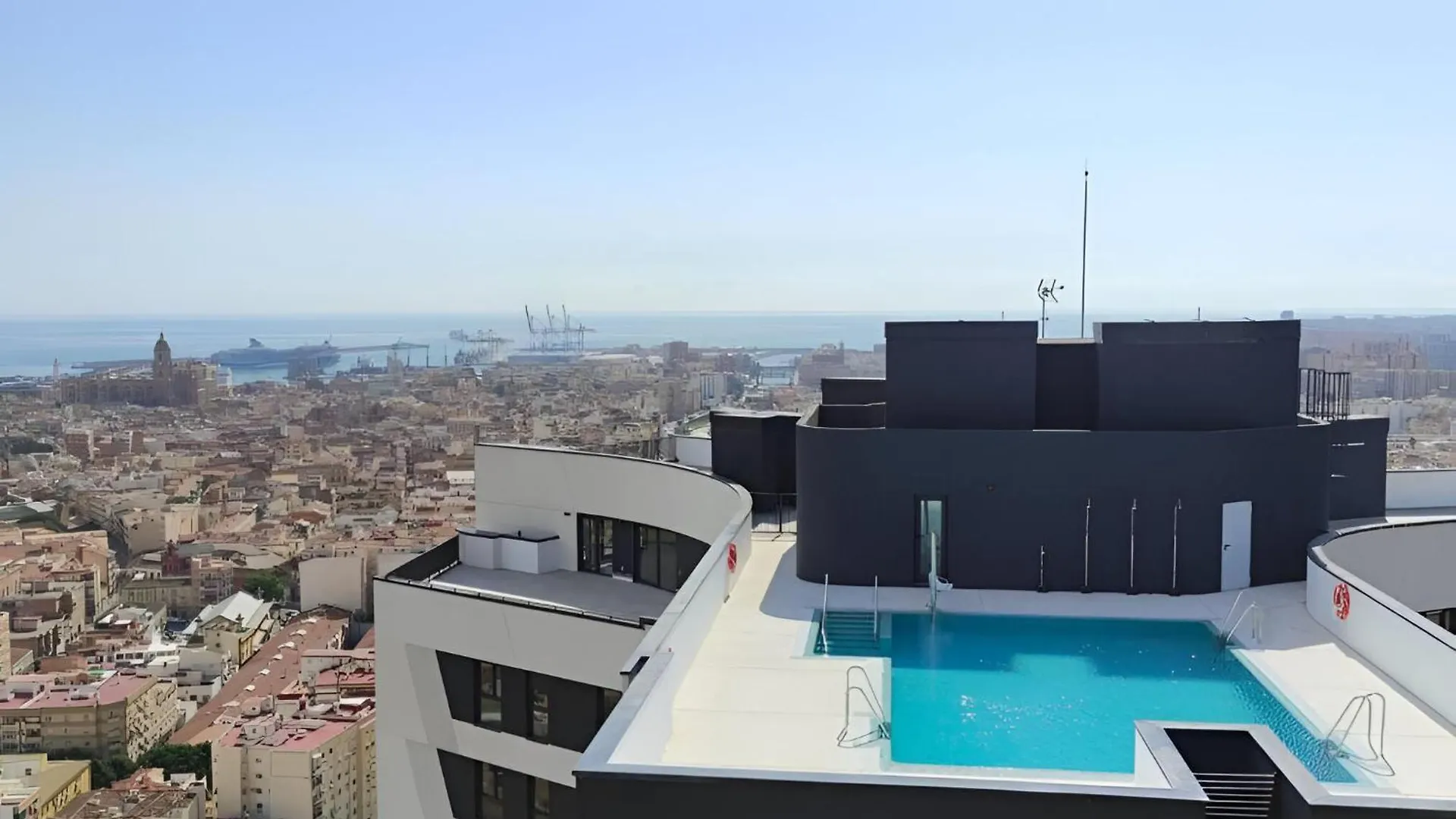 Lujo En Malaga,Apartamento Con Vistas Espectaculares 0*, 말라가